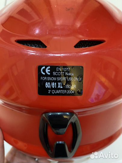 Шлем Scott Naca 60/61XL 550gr