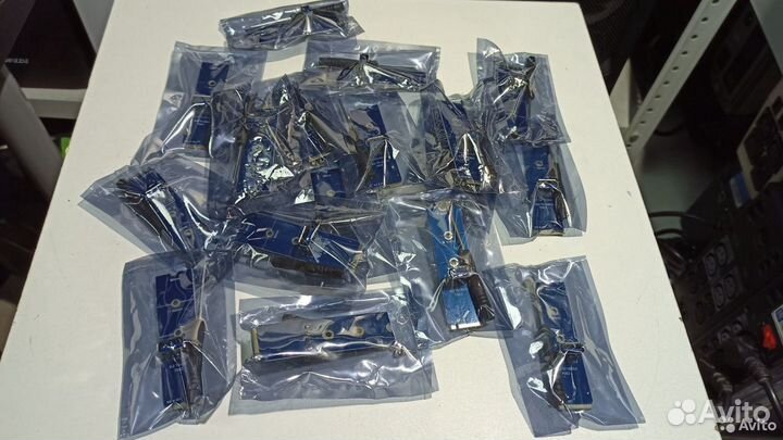 Переходники M.2-USB для райзеров в ассортименте