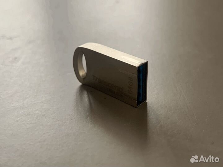 Флэшка Transcend JetFlash 710S (Серебро)