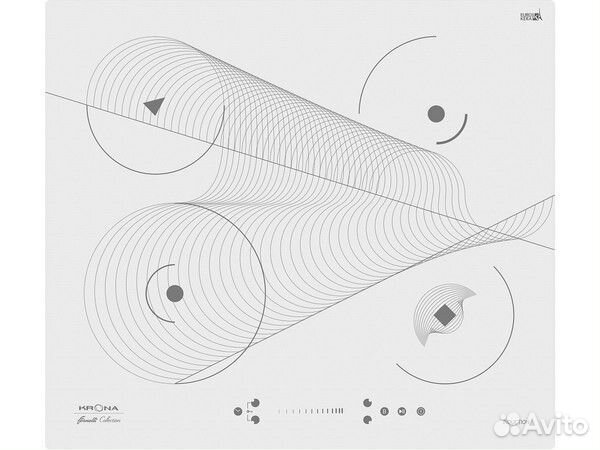 Варочная панель krona meridiana 60 WH