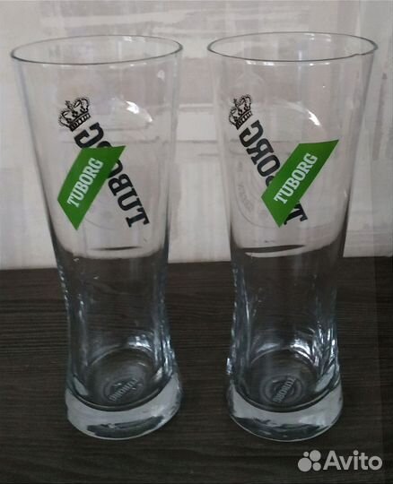 Фирменные бокалы tuborg