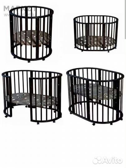 Детская кроватка трансформер