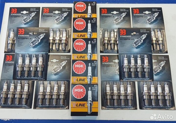 Свечи зажигания А17дврм LADA 8кл.инжектор