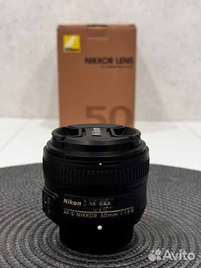 Объектив nikon 50mm f 1.8g af s nikkor