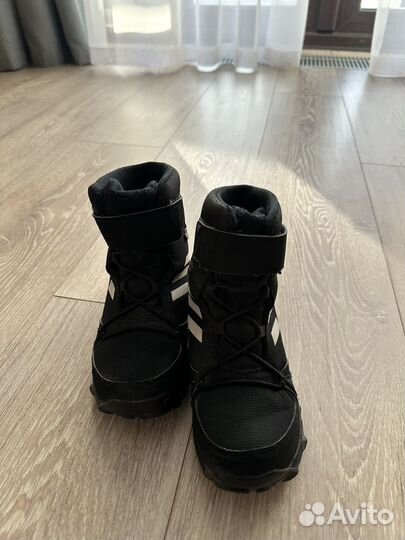 Adidas terrex детские зимние сапоги