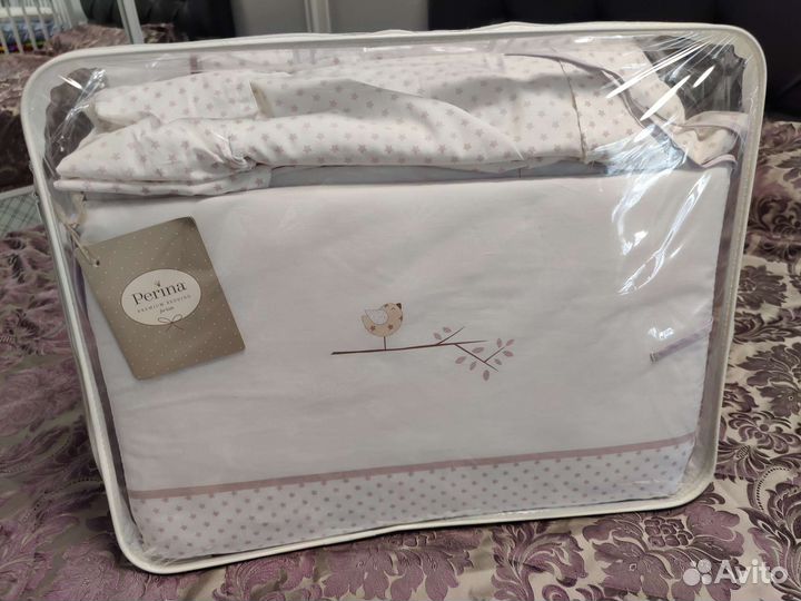 Детское постельное белье и бортики Perina