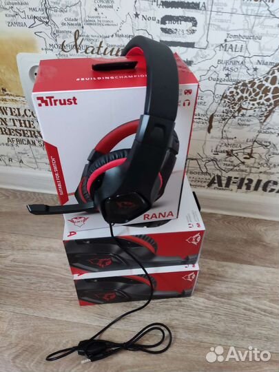 Игровая гарнитура trust gaming новая
