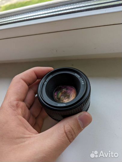 Объектив nikon 50mm f 1.8d af nikkor