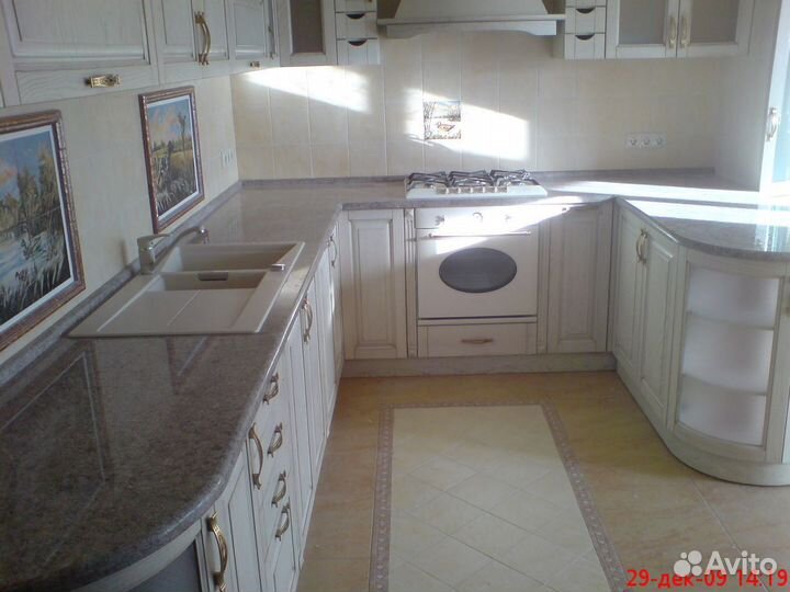 Столешница акрил, мрамор, гранит, кварц, оникс