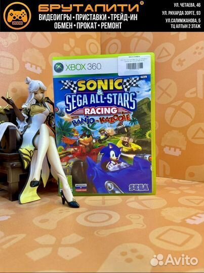 Xbox 360 Sonic All-Stars Racing With Banjo - Kazoo