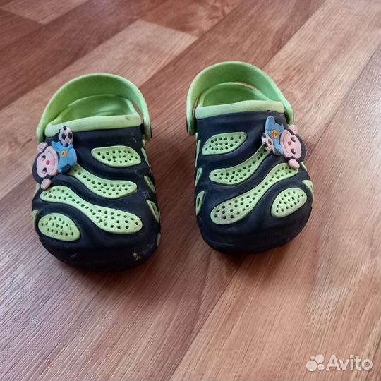 Резиновые сабо кроксы шлёпки тапки 23 и 24 размер