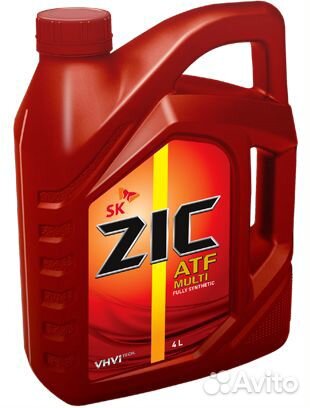 Масло трансмиссионное ZIC 4л синтетика ATF Multi