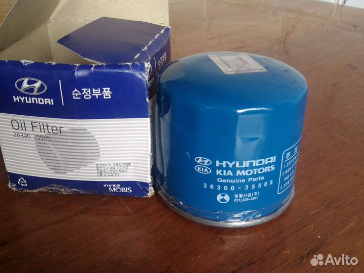 Фильтр масляный hyundai solaris