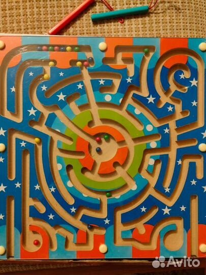 Магнитный лабиринт. Большой