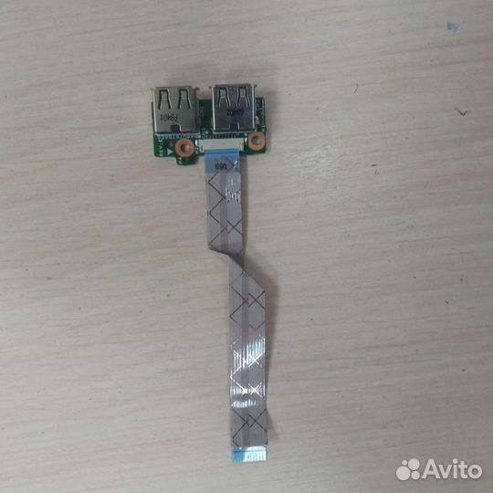 Плата USB HP DV5-1000 серии, DA0QT6TB6E0