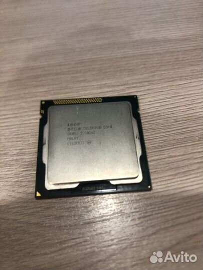Процессор intel core celeron G540