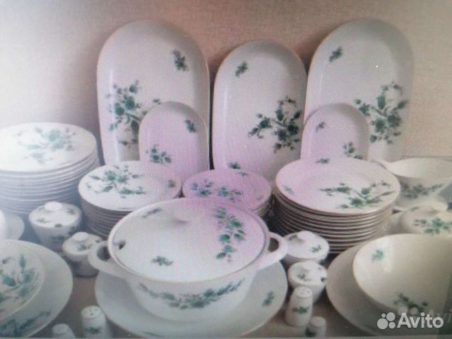 Новый столовый сервиз kahla (GDR)