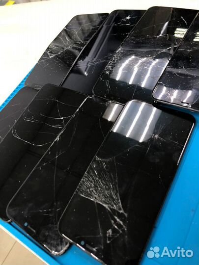 Переклейка переднего стекла iPhone замена дисплея