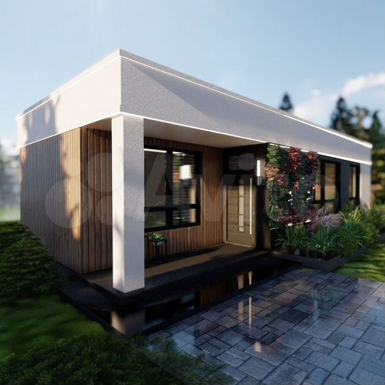 Дом 71,5 м² на участке 13,5 сот.