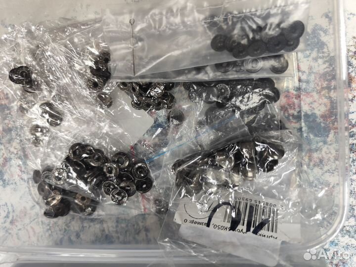 Кнопки альфа 10 мм+ насадки