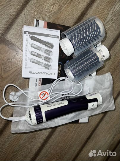 Фен щетка rowenta