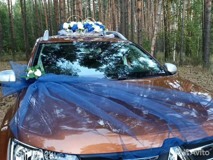 Украшения на свадебную машину