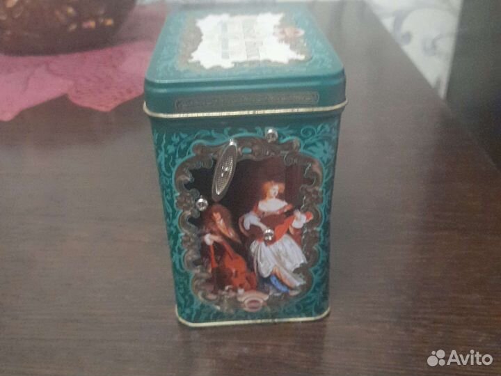 Музыкальная шкатулка из под чая