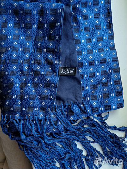 Шелковый шарф кашне Ken Scott