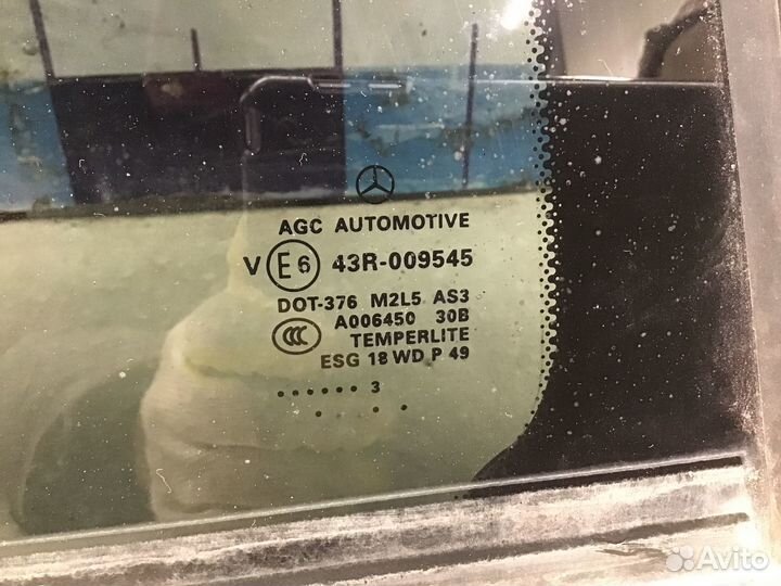 Стекло кузовное глухое левое Mercedes Benz GL-Clas