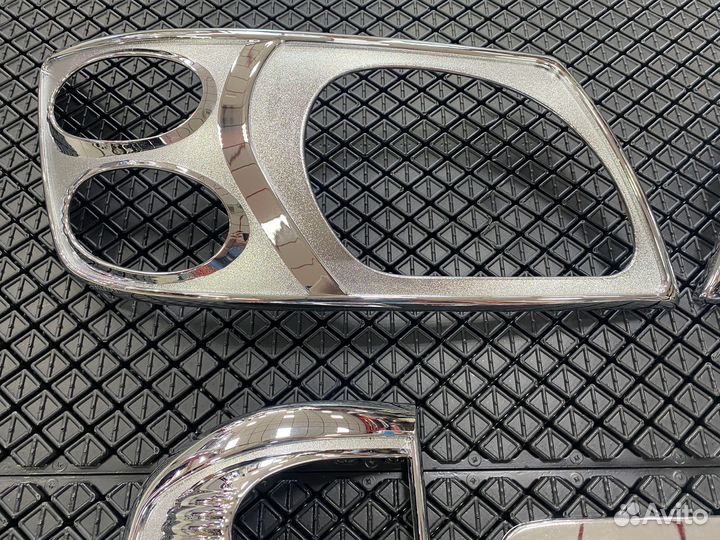 Комплект хром накладок Nissan Patrol 2001+