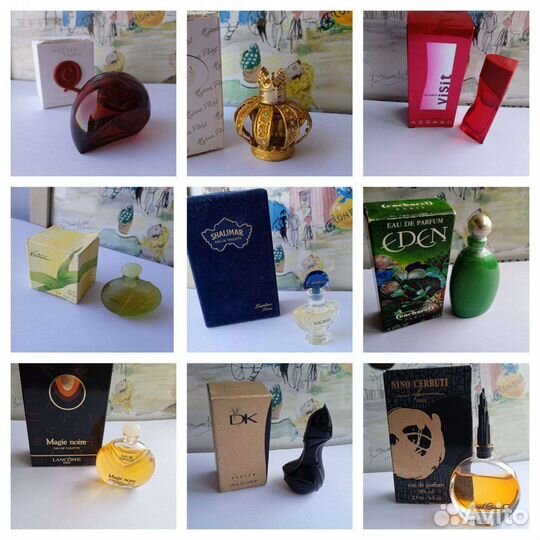 Мини-духи винтаж