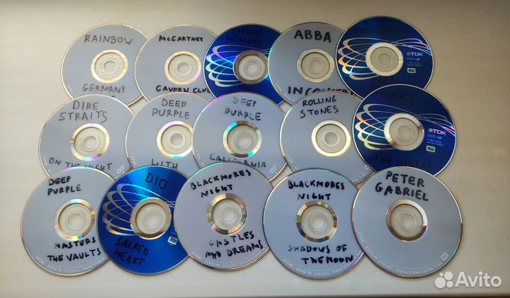 DVD Диски. Концерты,клипы. Классический рок