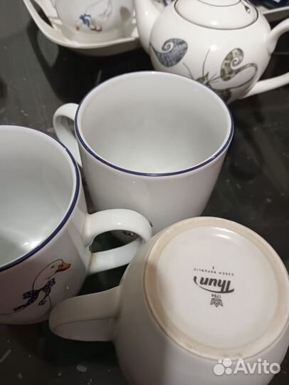 Чашка кружка Thun Чехословакия фарфор новые