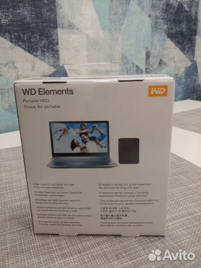 Жёсткий диск WD Elements- 1TB