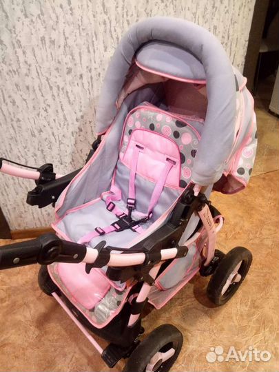 Коляска 3 в 1 adameх