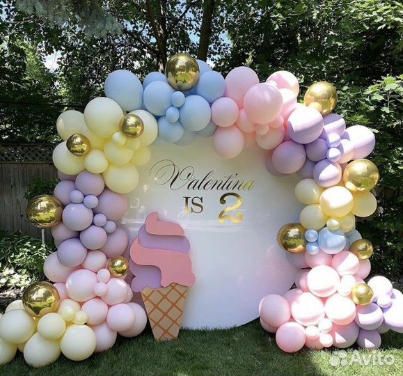 Оформление детских праздников и свадеб