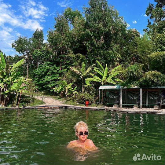 Экскурсия в Абхазию. Термальный источник Кындыг