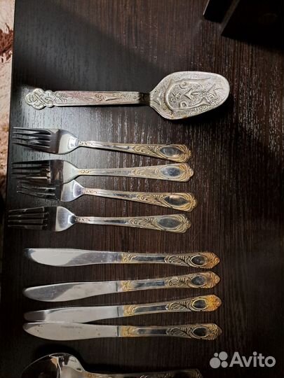Набор столовый ложки вилки ножи