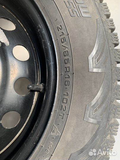 Колеса в сборе r16 зимние 5 114.3