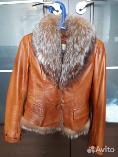 Куртка кожаная