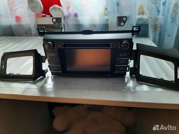 Штатное головное устройство rav4, 4 поколение
