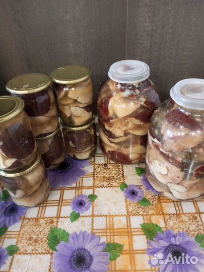Грибы маринованные и соленые