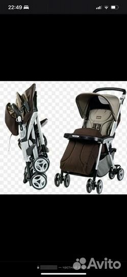 Прогулочная коляска peg perego aria