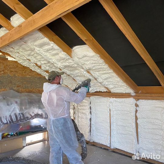 Теплоизоляция пола дома пенополиуретаном пеной ппу