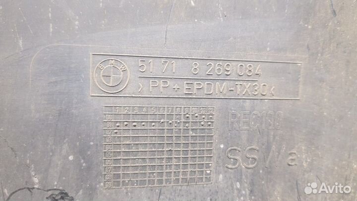 Защита арок (подкрылок) BMW 3 E46, 2002