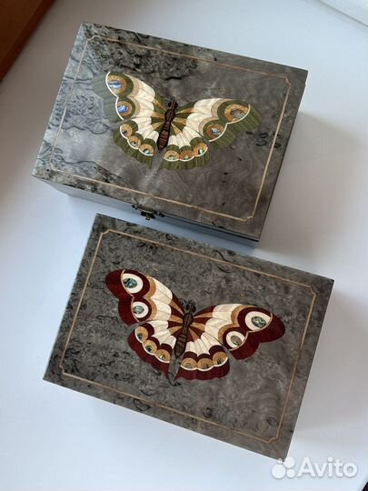 Новые шкатулки из Карельской берёзы