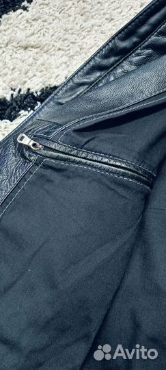 Кожаная куртка мужская hugo boss