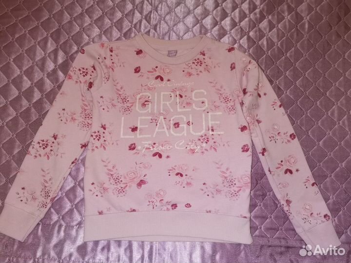 Флиc. и х\б кофты Crivit, Old Navy,нм р.122-140