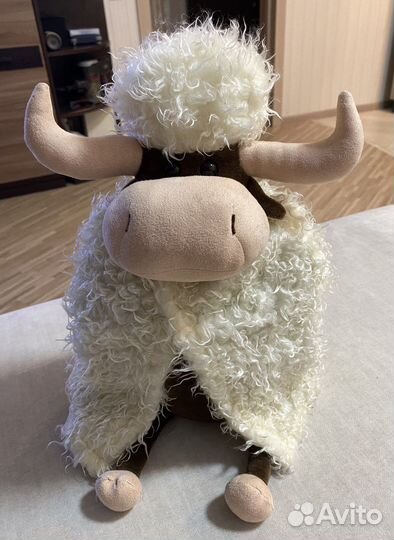 Мягкая игрушка бык