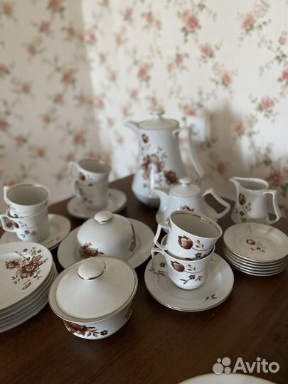 Сервиз гдр jlmenau фарфор